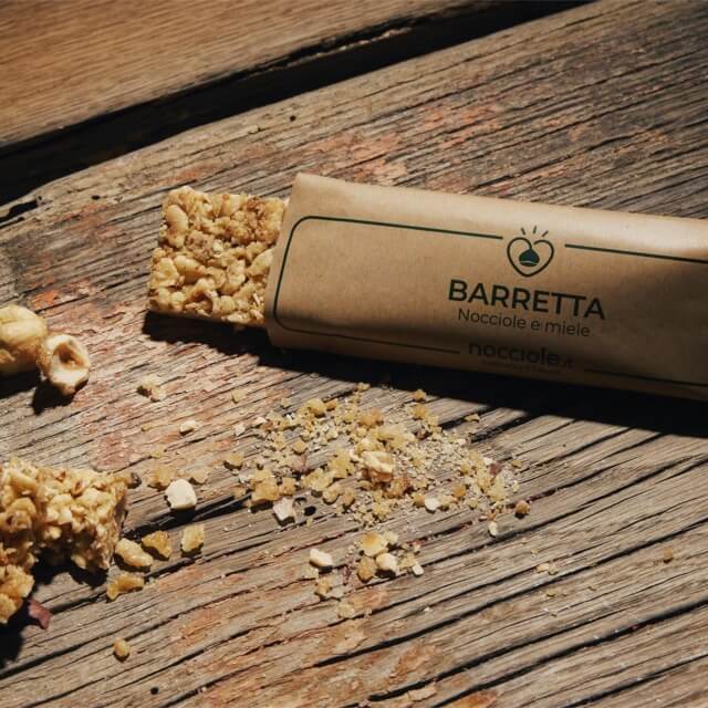 Barretta nocciole e miele